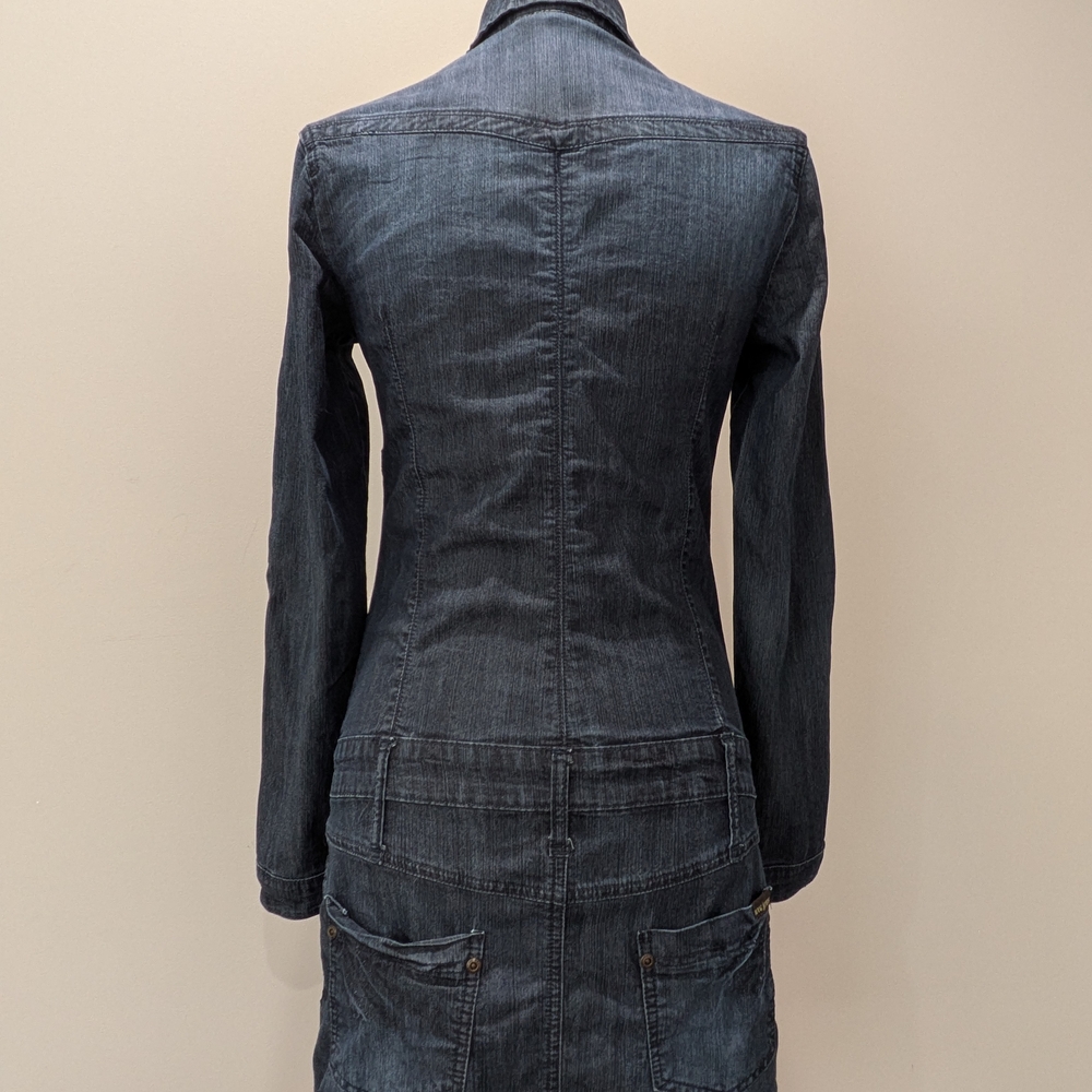 Mango Denim Button Dress - Picture 2 of 4